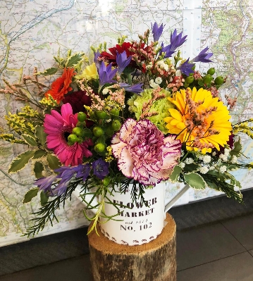 Jolly Gerbera Watering Can