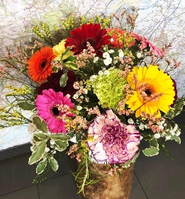 Jolly Gerbera Watering Can