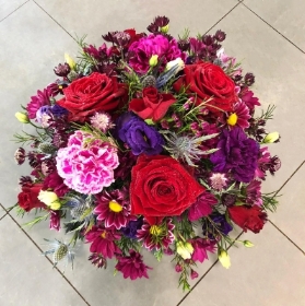 Traditional Posy Deep Colours